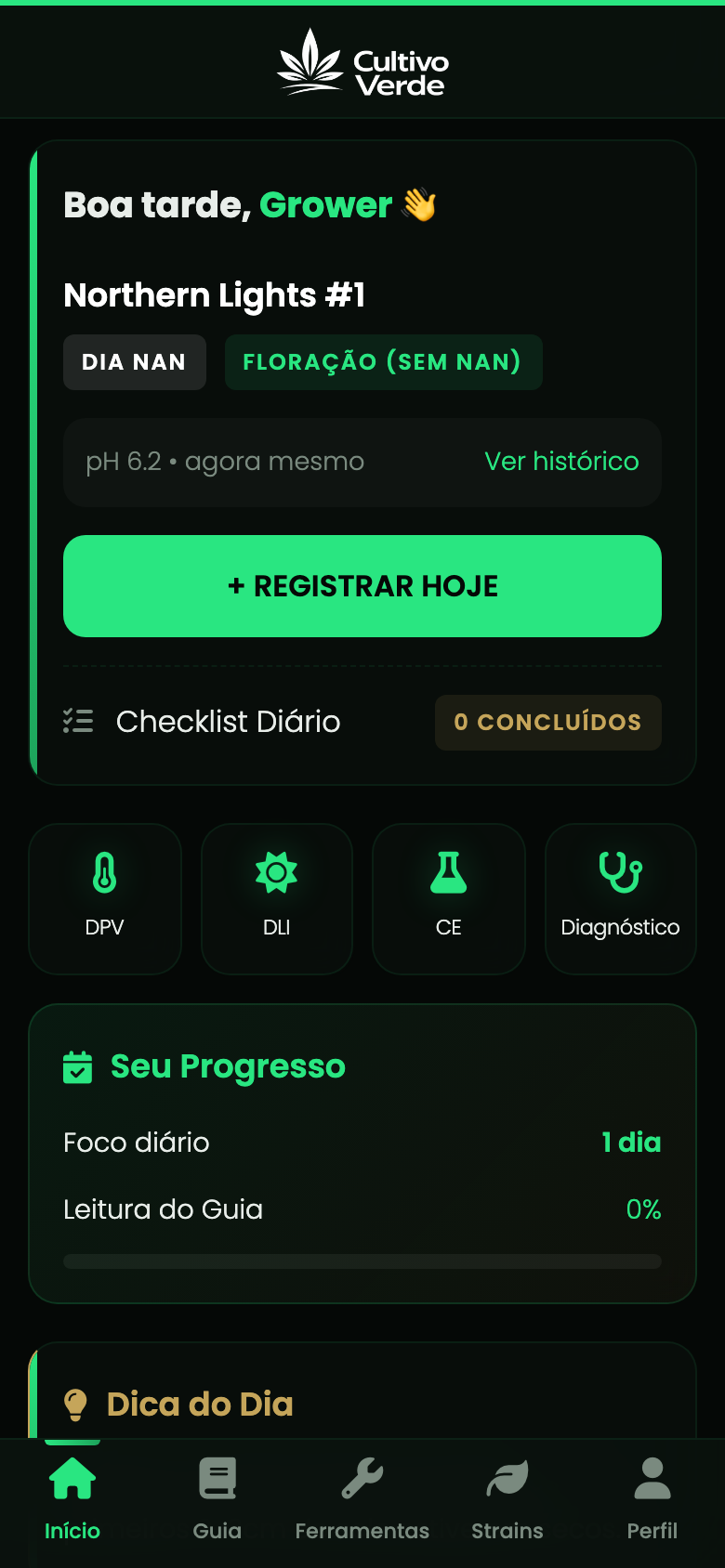 Dashboard de Cultivo V2